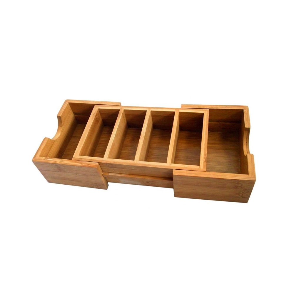 Bamboo Expandable Name Card Holders